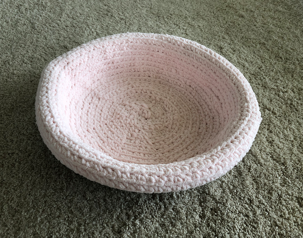Blush Pink cat bed