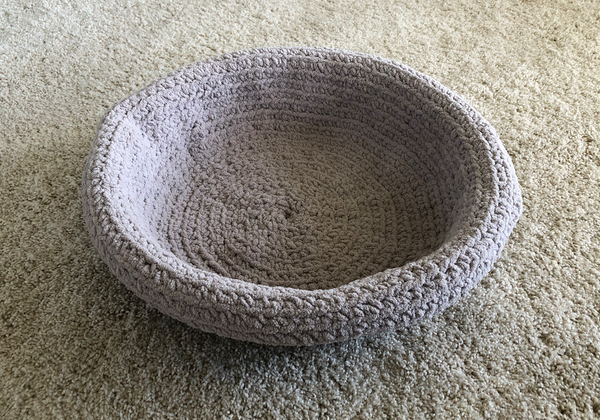 Pale Gray cat bed