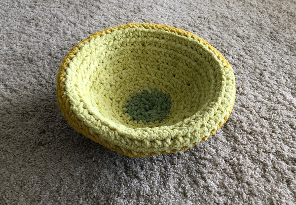 Spring Green Ombre tiny cat bed